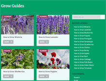 Tablet Screenshot of growguides.net
